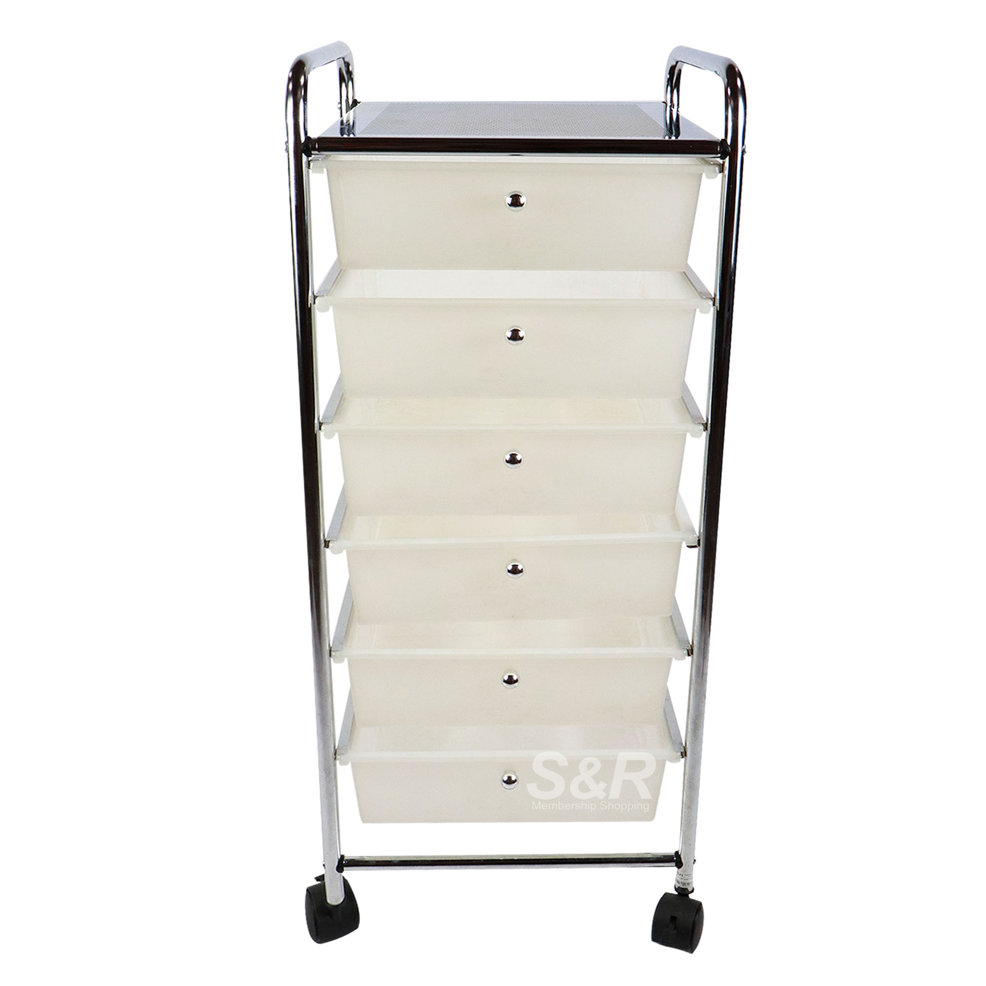 Seville 6-drawer Cart 1 set